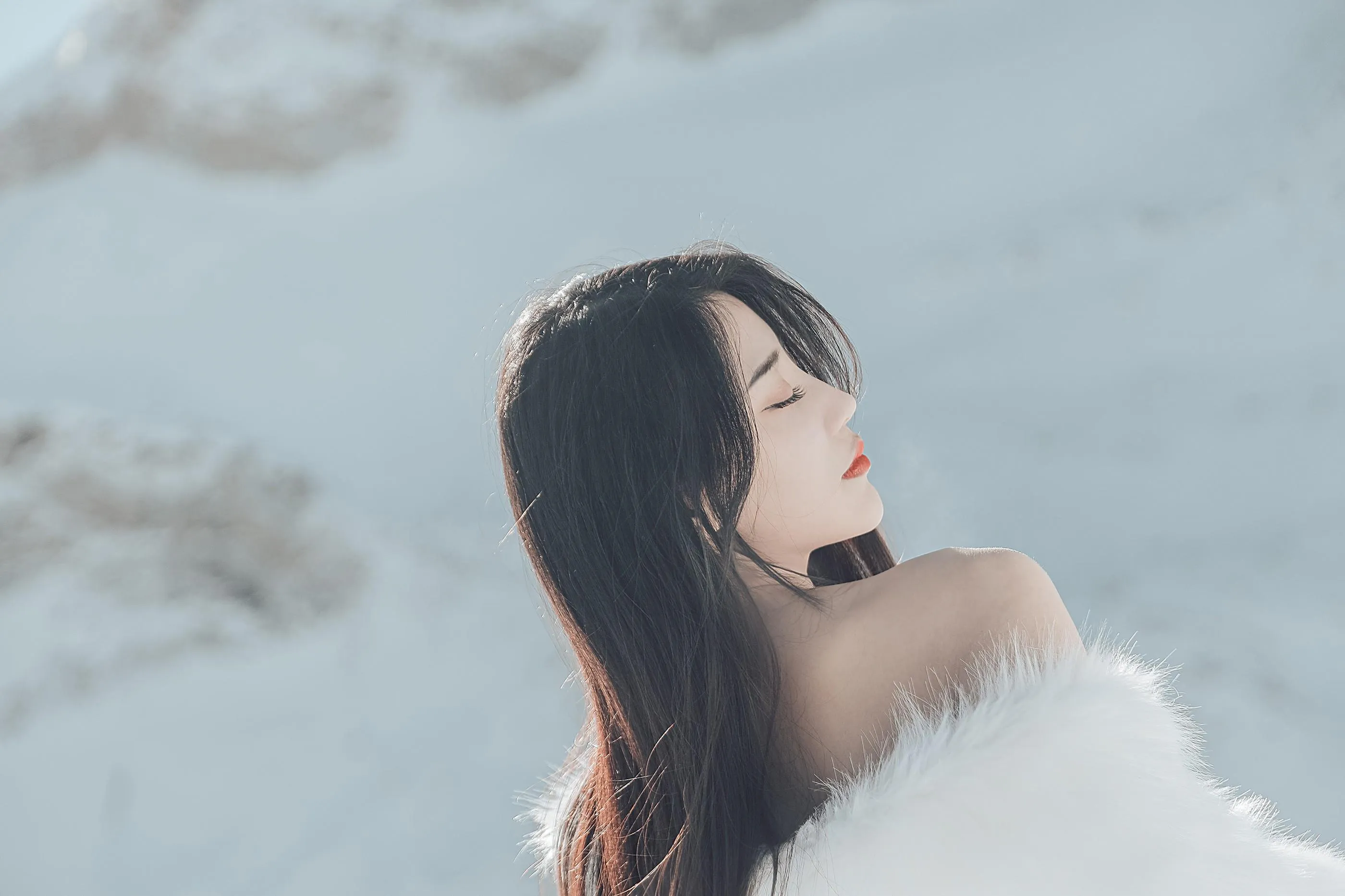 [艺图语] 2022.06.21 冰雪之巅 婷婷 [34P]插图7